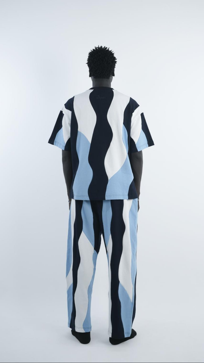 BOGSILA BLUE WAVY CO-ORD