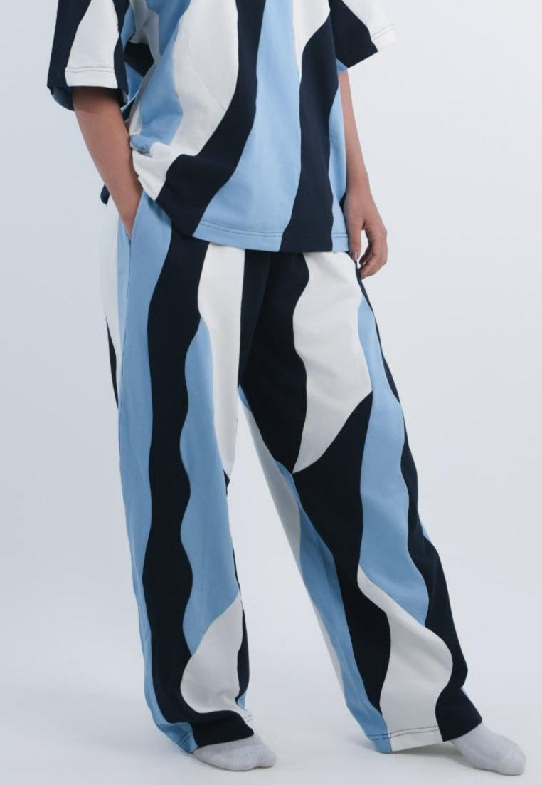 BOGSILA BLUE WAVY BOTTOMS