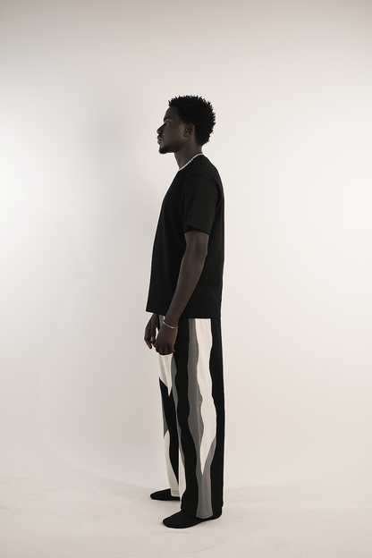 BOGSILA BLACK WAVY BOTTOMS