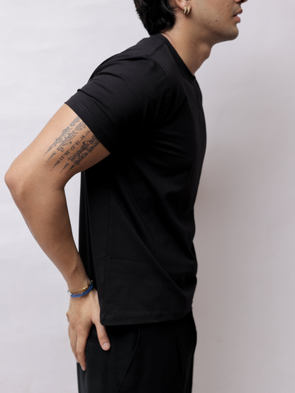 Fitted Crew Neck T-Shirt